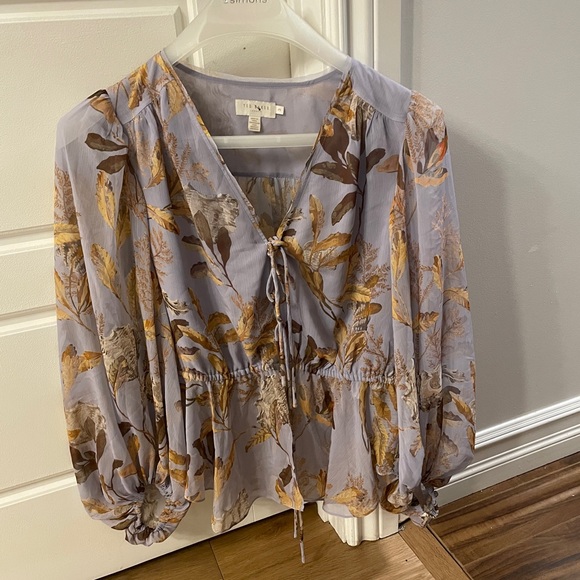 Ted baker harpier blouse size 3 or size 8 USA - Picture 12 of 16